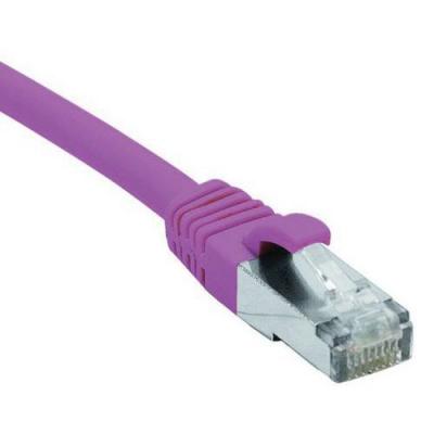 DEXLAN Cordon RJ45 cat&eacute;gorie 6 F/UTP LSOH snagless rose - 15 m