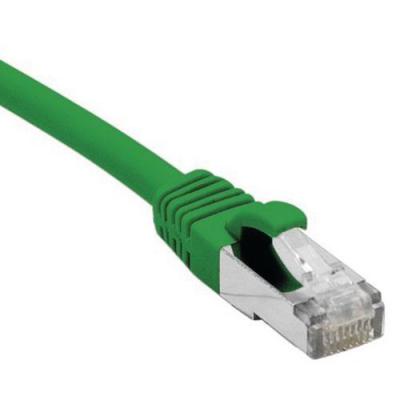 DEXLAN Cordon RJ45 cat&eacute;gorie 6 F/UTP LSOH snagless vert - 0,3 m