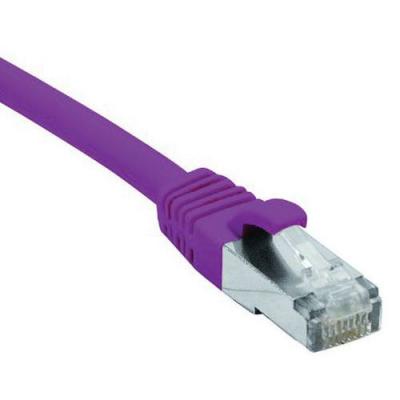 CONNECT Cordon RJ45 cat&eacute;gorie 6 F/UTP LSOH snagless violet - 10 m