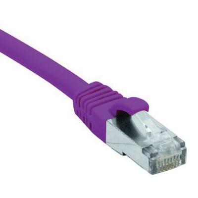 GENERIQUE Cordon RJ45 cat&eacute;gorie 6 F/UTP LSOH snagless violet - 5 m