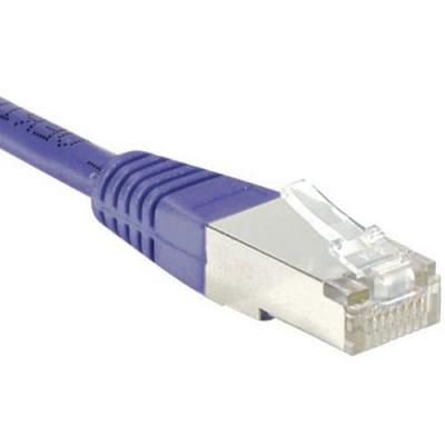 EXC Cordon RJ45 cat&eacute;gorie 6 F/UTP violet - 1,5 m