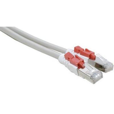 DEXLAN Cordon RJ45 cat&eacute;gorie 6 S/FTP &agrave; verrouillage gris - 5 m