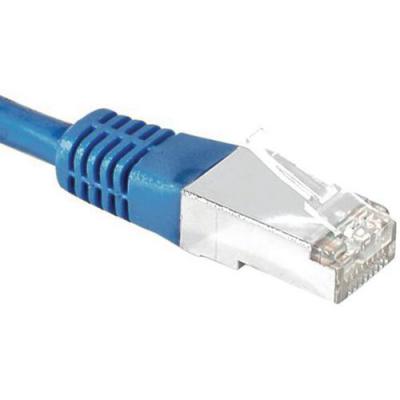 EXC Dexlan Cordon reseau patch RJ45 SSTP CAT 6 0,50 m Bleu