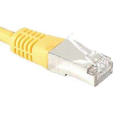 DEXLAN  Cordon reseau patch RJ45 SSTP CAT 6 0,30 m Jaune