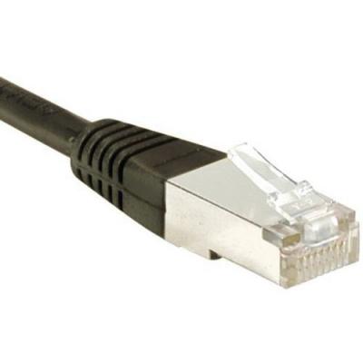 DEXLAN  Cordon reseau patch RJ45 SSTP CAT 6 0,15 m Noir