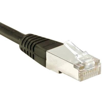 DEXLAN  Cordon reseau patch RJ45 SSTP CAT 6 0,70 m Noir