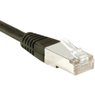 DEXLAN  Cordon reseau patch RJ45 SSTP CAT 6 1 m Noir