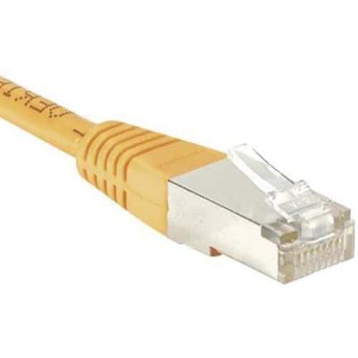 DEXLAN Cordon RJ45 cat&eacute;gorie 6 S/FTP orange - 0,5 m