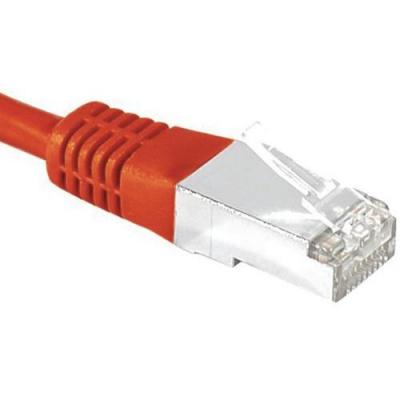 EXC Dexlan Cordon reseau patch RJ45 SSTP CAT 6 0,30 m Rouge