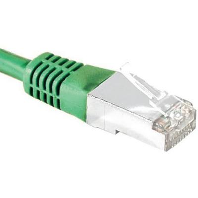 Cordon RJ45 cat&eacute;gorie 6 S/FTP vert - 0,3 m