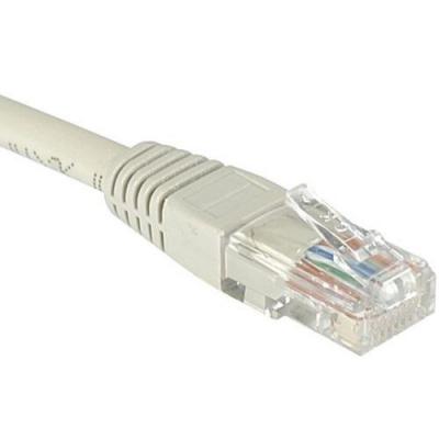 DEXLAN Cordon RJ45 cat&eacute;gorie 6 U/UTP gris - 1,5 m