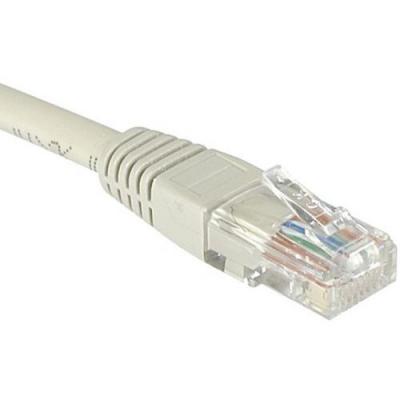 Cordon RJ45 cat&eacute;gorie 6 U/UTP gris - 7 m