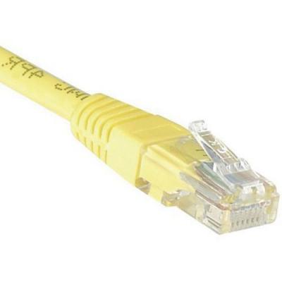 CONNECT Cordon RJ45 cat&eacute;gorie 6 U/UTP jaune - 20 m