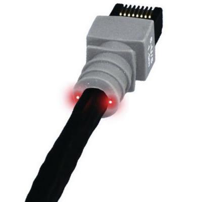 PATCHSEE  6-U/5 Cordon RJ45 cat&eacute;gorie 6 U/UTP noir - 1,5 m