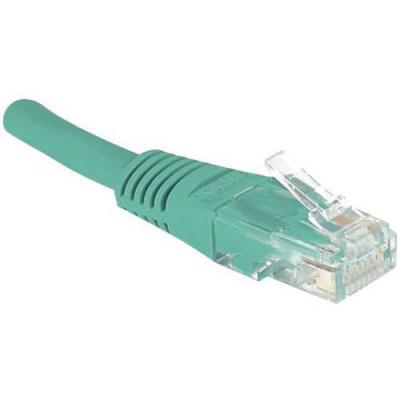 DEXLAN Cordon RJ45 cat&eacute;gorie 6 U/UTP vert - 2 m