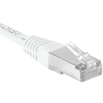 DEXLAN  Cordon RJ45 cat&eacute;gorie 6A F/UTP blanc - 7,5 m