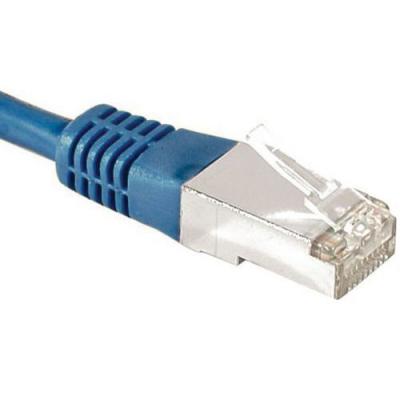 DEXLAN  Cordon Patch Rj45 F/Utp Cat 6A Bleu - 0,50 M
