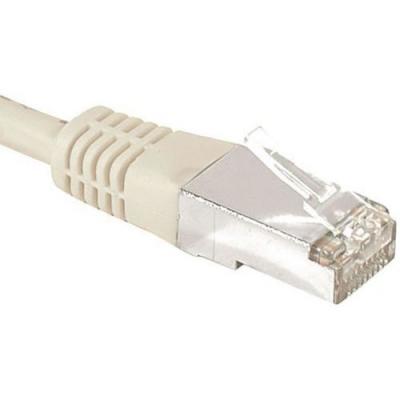 CONNECT DEXLAN Cordon RJ45 cat&eacute;gorie 6A F/UTP gris - 25 m