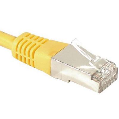 EXC Dexlan Cordon Patch Rj45 F/Utp Cat 6A Jaune - 25 M