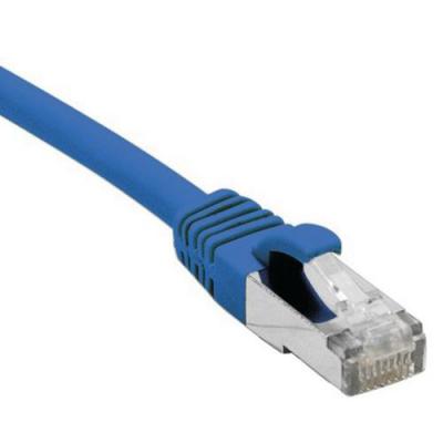 DEXLAN Cordon RJ45 cat&eacute;gorie 6A F/UTP LSOH snagless bleu - 0,15 m