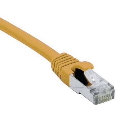 Cordon RJ45 cat&eacute;gorie 6A F/UTP LSOH snagless orange - 1 m