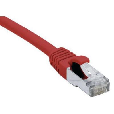 DEXLAN Cordon RJ45 cat&eacute;gorie 6A F/UTP LSOH snagless rouge - 0,5 m
