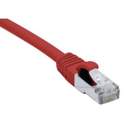 DEXLAN Cordon RJ45 cat&eacute;gorie 6A F/UTP LSOH snagless rouge - 15 m