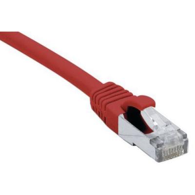 MANUTAN Cordon RJ45 cat&eacute;gorie 6A F/UTP LSOH snagless rouge - 25 m