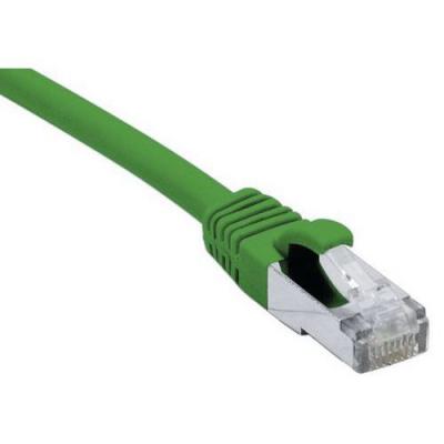 DEXLAN Cordon RJ45 cat&eacute;gorie 6A F/UTP LSOH snagless vert - 0,3 m