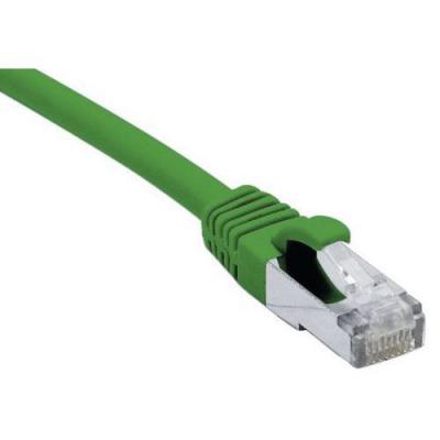 DEXLAN Cordon RJ45 cat&eacute;gorie 6A F/UTP LSOH snagless vert - 0,5 m