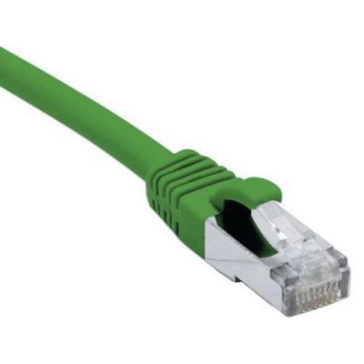 DEXLAN Cordon RJ45 cat&eacute;gorie 6A F/UTP LSOH snagless vert - 1 m