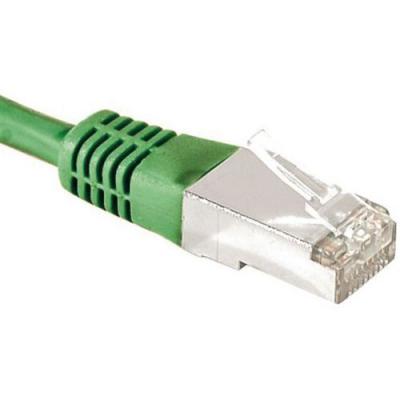 DEXLAN Cordon RJ45 cat&eacute;gorie 6A F/UTP vert - 20 m