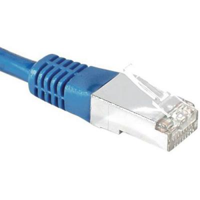 C&acirc;ble RJ45 CAT6a S/FTP (PIMF) - Bleu - (1m) Dexlan