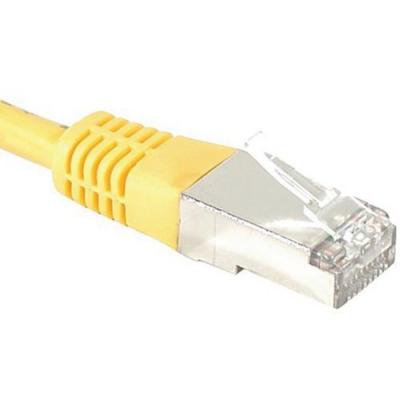 DEXLAN C&acirc;ble RJ45 CAT 6a S/FTP (PIMF) - Jaune - (1,5m) 