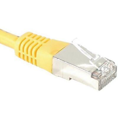 DEXLAN C&acirc;ble RJ45 CAT6a S/FTP (PIMF) - Jaune - (7,5m) 