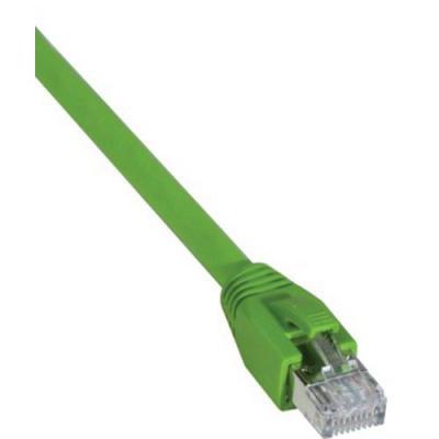 GENERIQUE Cordon RJ45 cat&eacute;gorie 6A S/FTP LSOH PUR snagless vert - 1 m