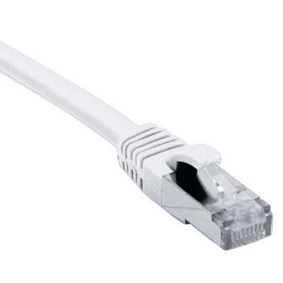 DEXLAN  Cordon RJ45 cat&eacute;gorie 6A S/FTP LSOH snagless blanc - 0,5 m