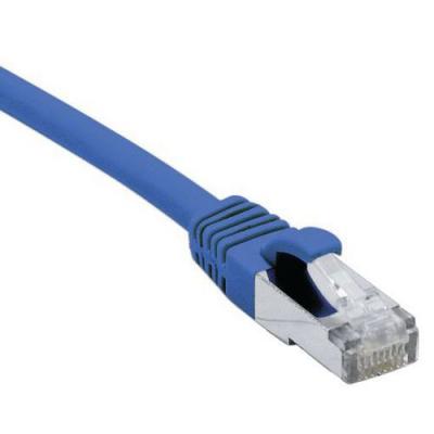 DEXLAN  Cordon RJ45 cat&eacute;gorie 6A S/FTP LSOH snagless bleu - 0,3 m