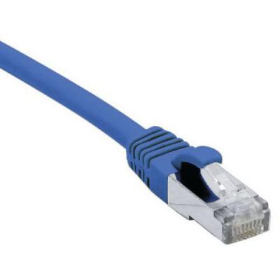 DEXLAN Cordon RJ45 cat&eacute;gorie 6A S/FTP LSOH snagless bleu - 15 m