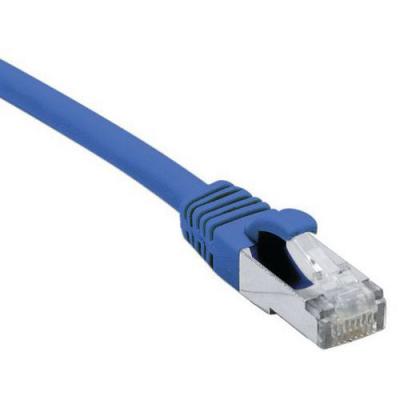 DEXLAN  Cordon RJ45 cat&eacute;gorie 6A S/FTP LSOH snagless bleu - 25 m