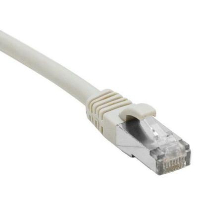 DEXLAN Cordon RJ45 cat&eacute;gorie 6A S/FTP LSOH snagless gris - 0,15 m