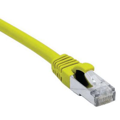 DEXLAN  Cordon RJ45 cat&eacute;gorie 6A S/FTP LSOH snagless jaune - 1 m