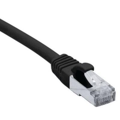DEXLAN  Cordon RJ45 cat&eacute;gorie 6A S/FTP LSOH snagless noir - 15 m