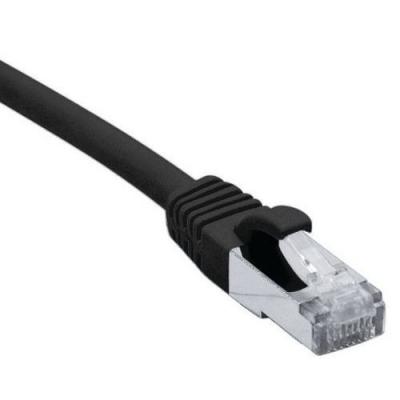 MCAD DEXLAN Cordon RJ45 cat&eacute;gorie 6A S/FTP LSOH snagless noir - 2 m