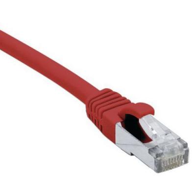 DEXLAN  Cordon RJ45 cat&eacute;gorie 6A S/FTP LSOH snagless rouge - 1,5 m