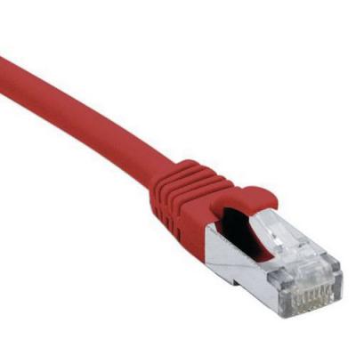 DEXLAN Cordon RJ45 cat&eacute;gorie 6A S/FTP LSOH snagless rouge - 15 m