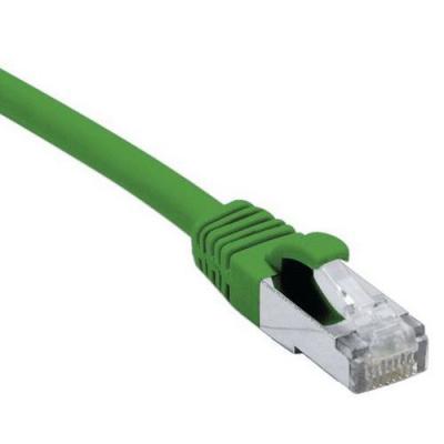 DEXLAN  Cordon RJ45 cat&eacute;gorie 6A S/FTP LSOH snagless vert - 1 m