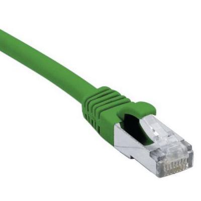 DEXLAN  Cordon RJ45 cat&eacute;gorie 6A S/FTP LSOH snagless vert - 10 m