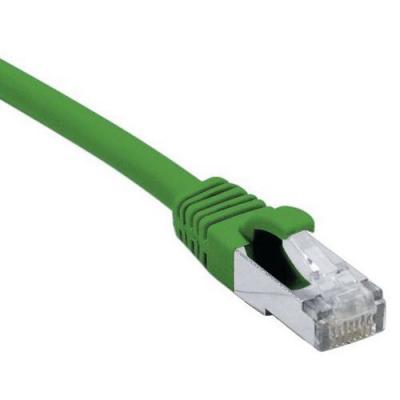 DEXLAN Cordon RJ45 cat&eacute;gorie 6A S/FTP LSOH snagless vert - 15 m