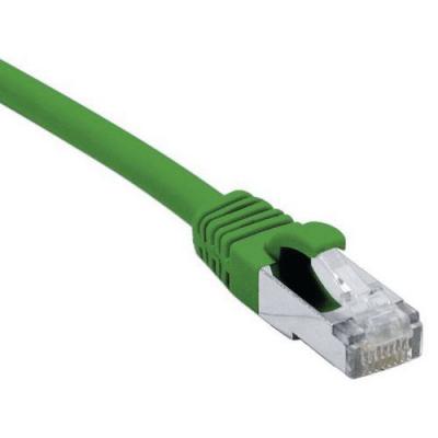 DEXLAN  Cordon RJ45 cat&eacute;gorie 6A S/FTP LSOH snagless vert - 20 m